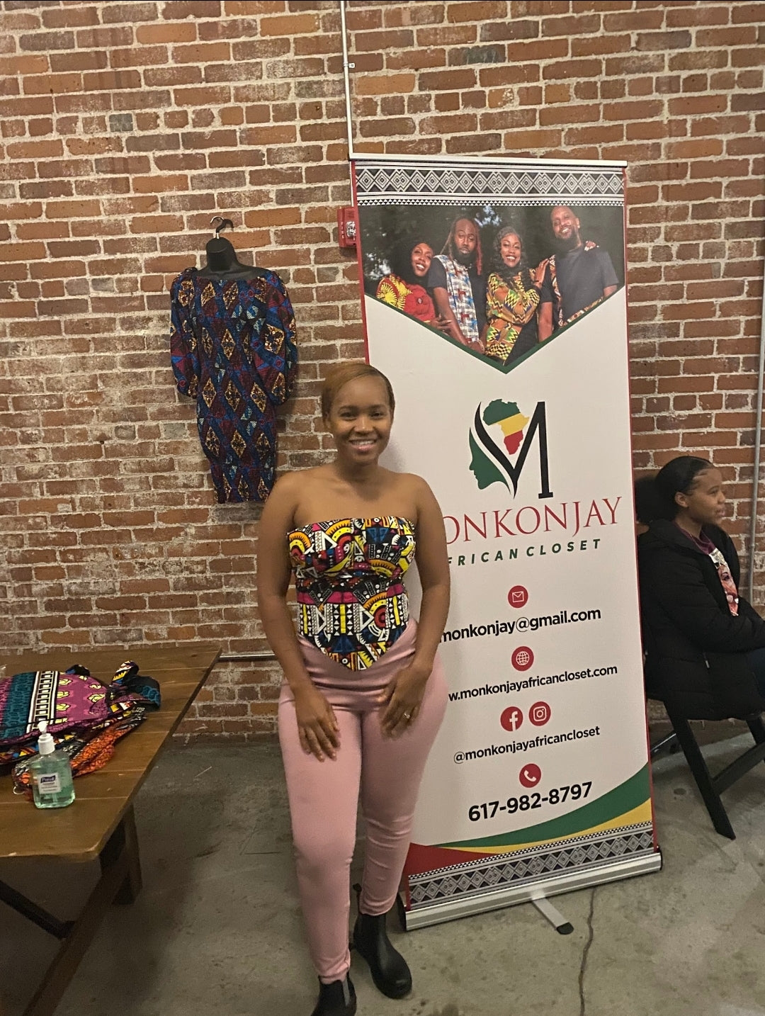 Ankara Corset