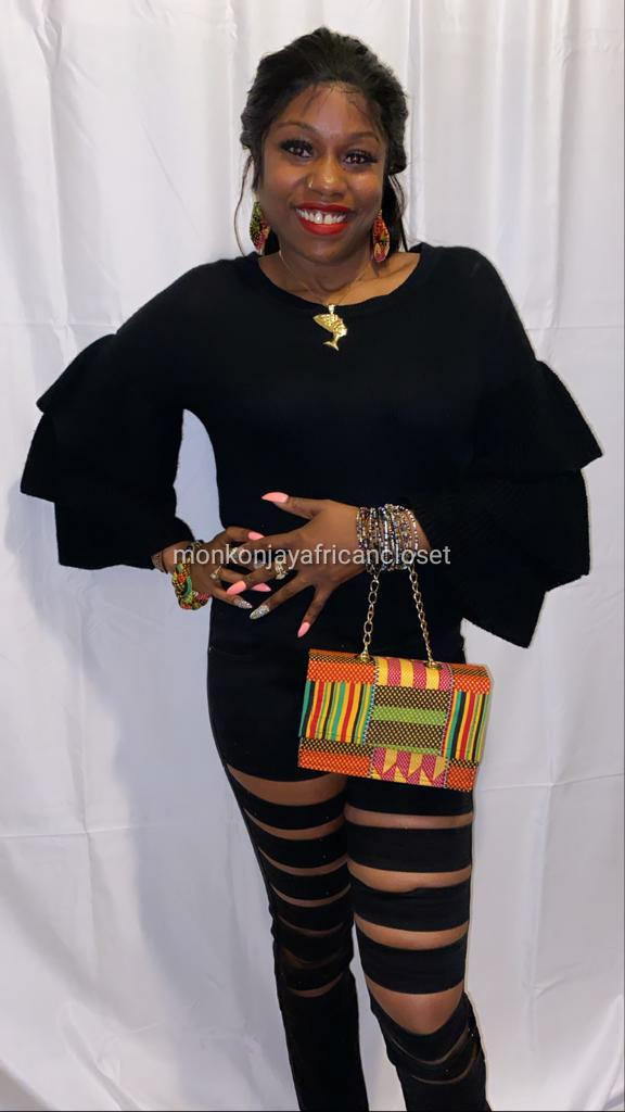 Chain Strap Clutch Set