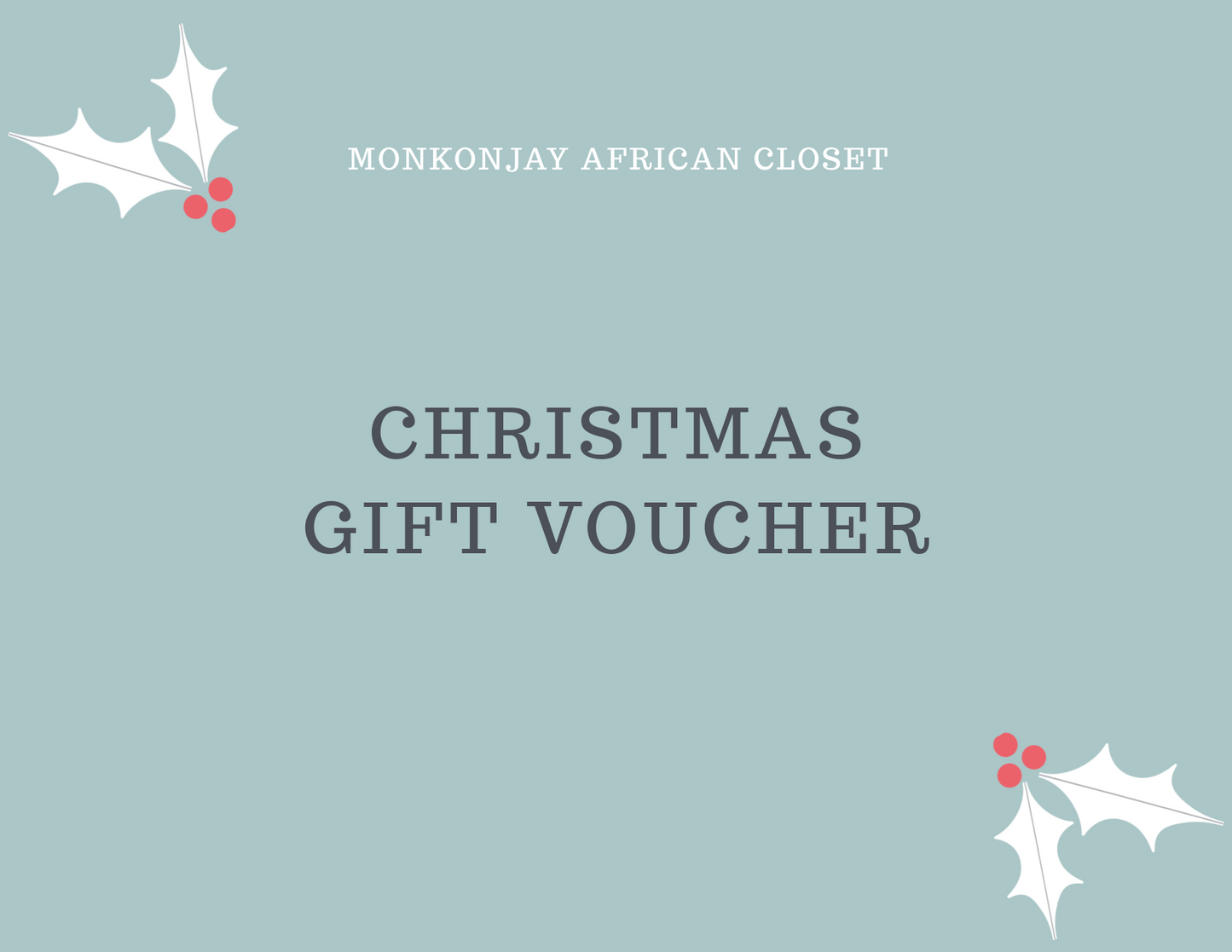 Monkonjay African Closet Gift Card