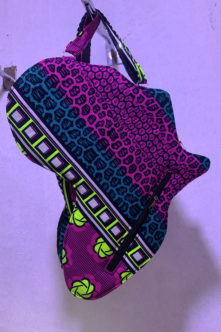 Africa shape bag