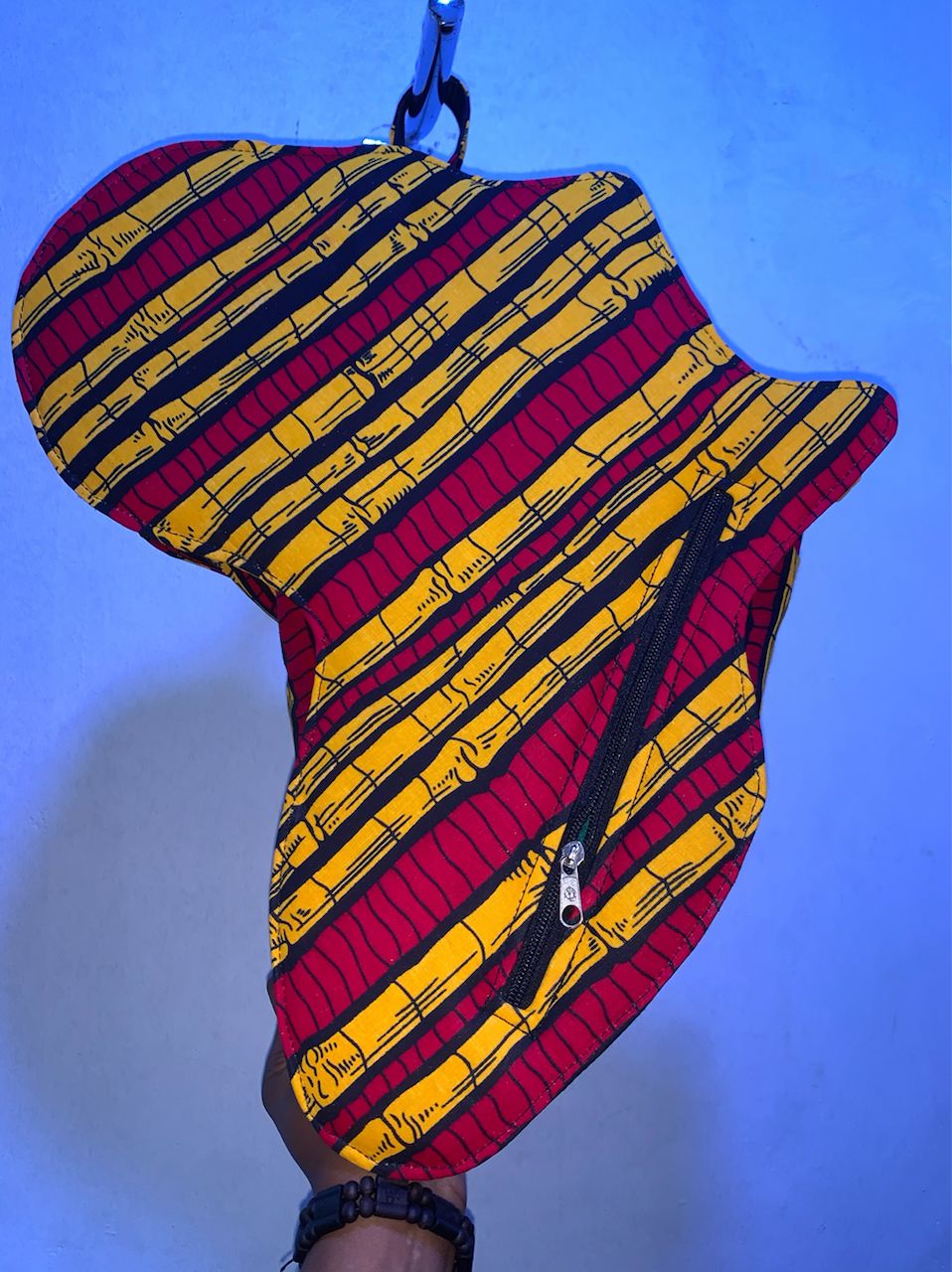 Africa shape bag