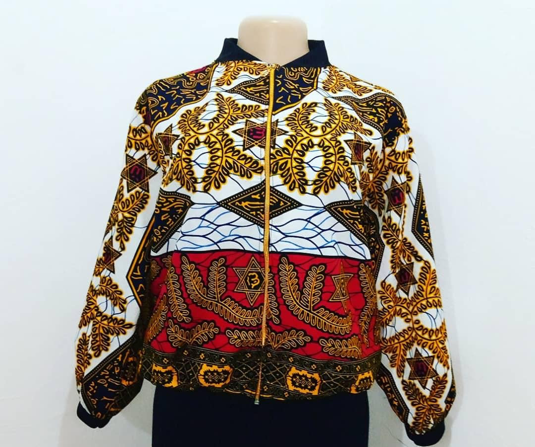 Ankara Unisex Bombers Jackets