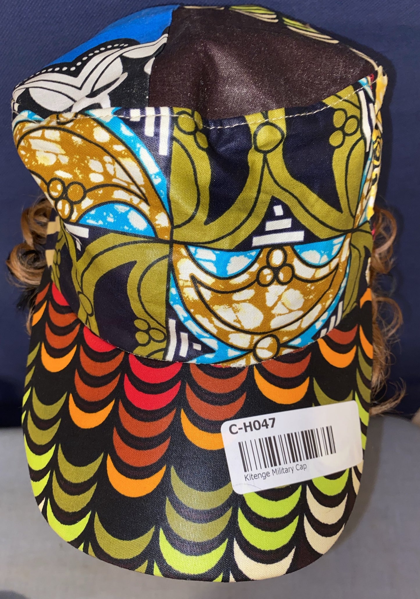 Kitenge Military Cap