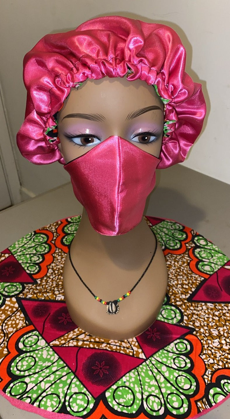 Hair Bonnet Set & Mask Sets